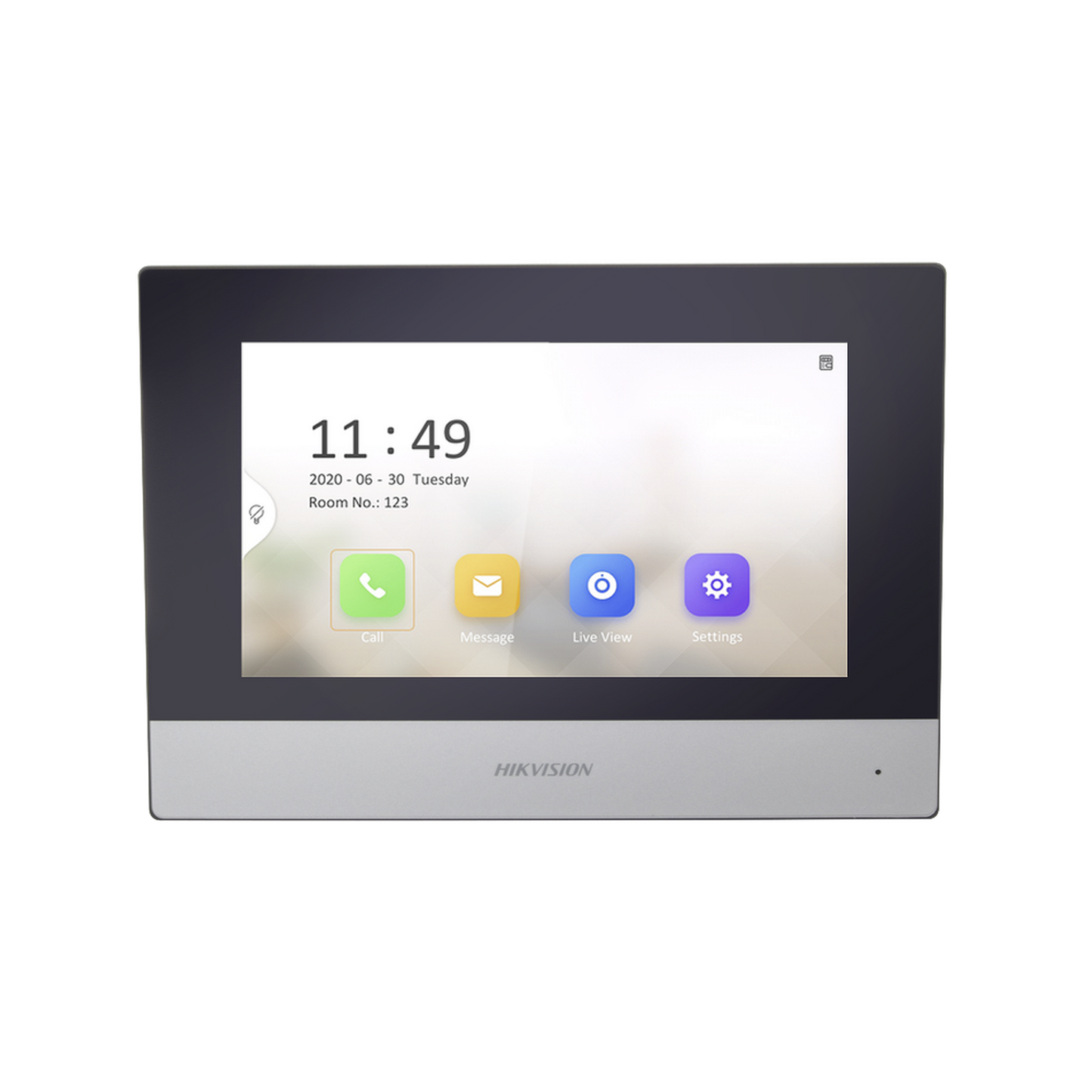 Monitor IP WiFi Touch Screen 7" para Videoportero IP / VÃdeo en Vivo / PoE Estándar / Apertura Remota / Llamada Entre Monitores / Audio de dos vÃas / Policarbonato