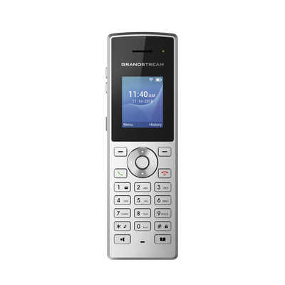 Teléfono IP portátil con conexión a través de Wi-Fi, 2 líneas, 2 cuentas SIP