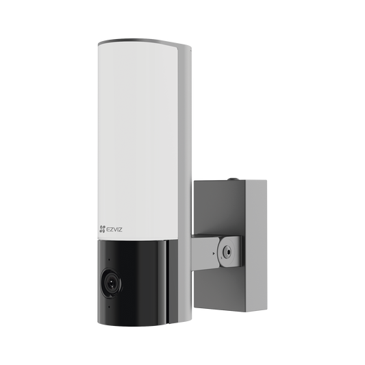 CÃ¡mara IP 4 MegapÃ­xel / Wi-Fi / Lampara Integrada / Audio de dos vÃ­as / ImÃ¡gen Nocturna a Color / DetecciÃ³n Humana / Audios Personalizables / Almacena en Memoria Interna / Uso Exterior con ProtecciÃ³n