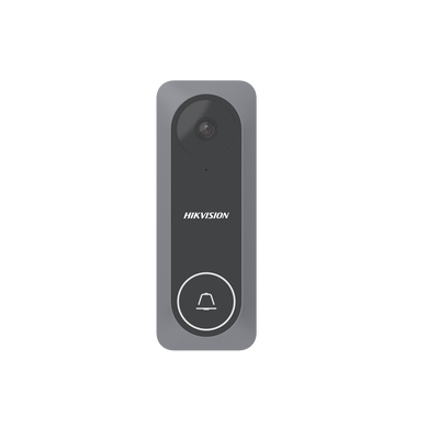 Frente de Calle Adicional para Videoportero TurboHD / 4 Hilos / Resolución 1 Megapixel / Visión Nocturna 3 Metros / 130 Grados de Visión / Exterior / Policarbonato / Compatible con DS-KIS212 / DS-KH2230T