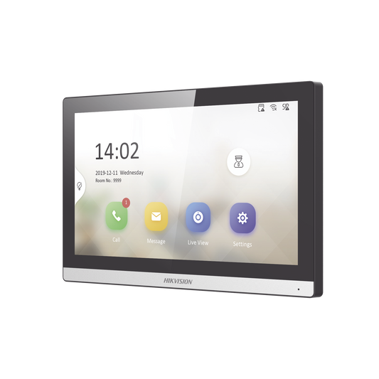 Monitor IP WiFi Touch Screen 7" para Videoportero IP / VÃ­deo en Vivo / PoE EstÃ¡ndar / Apertura Remota / Llamada Entre Monitores / Audio bidireccional / Borde slim