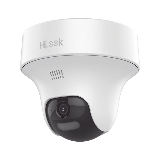 [Audio Bidireccional + Dual Light + ColorVu] Turret PT TURBOHD 2 Megapixel (1080p) / Lente 2.8 mm / 25 mts IR EXIR + 20 mts Luz Blanca / MicrÃ³fono y Bocina Integrado / dWDR