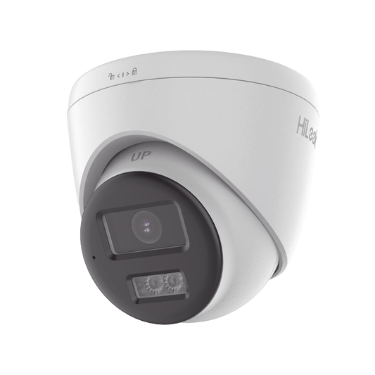 [Audio Bidireccional + Dual Light + ColorVu] Turret TURBOHD 2 Megapixel (1080p) / Lente 2.8 mm / 40 mts IR EXIR + 40 mts Luz Blanca / MicrÃ³fono y Bocina Integrado / Exterior IP67 / dWDR